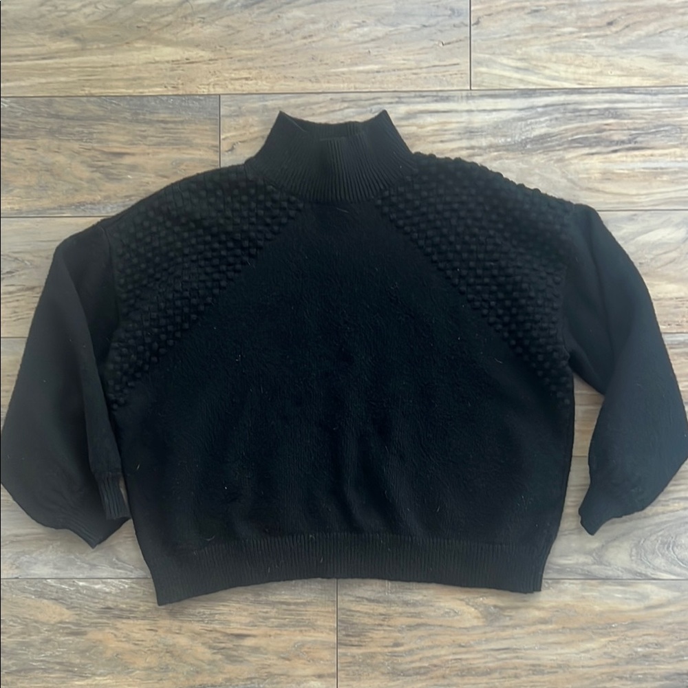 Black Turtleneck Sweater